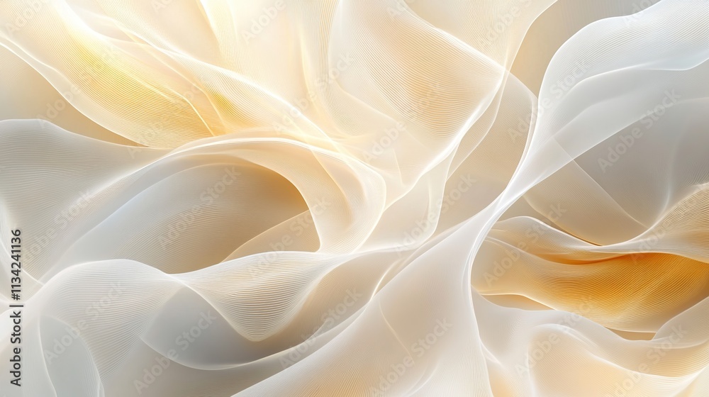 Obraz premium Soft pink silk fabric with rose petal texture, perfect for romantic backgrounds