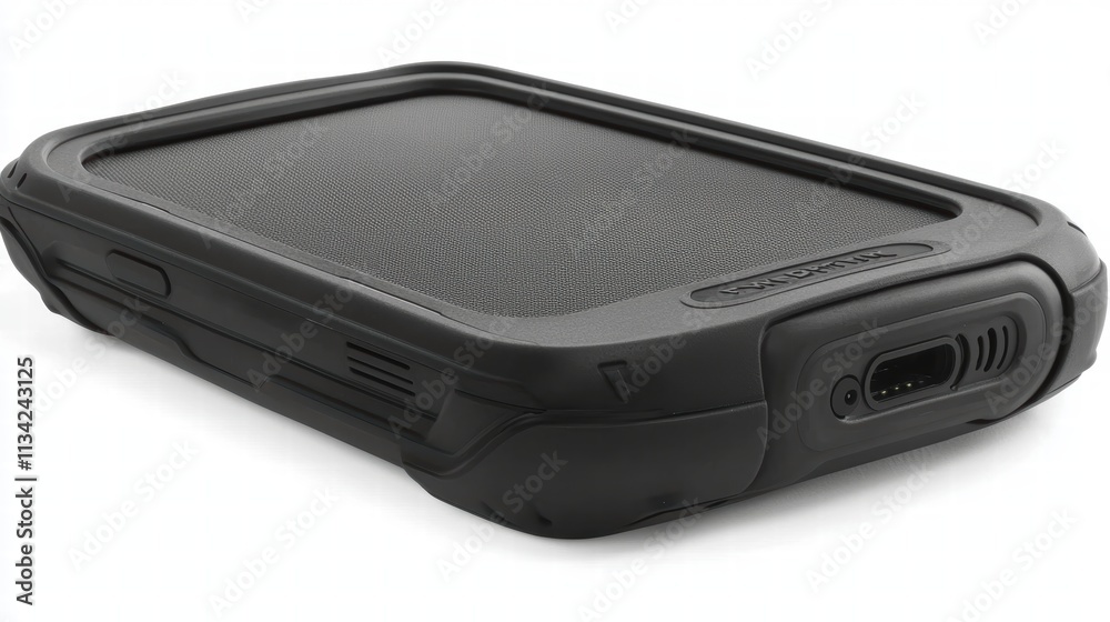 Durable Portable External Hard Drive with Rugged Design and Texture Durable Portable External Hard Drive with Rugged Design and Texture