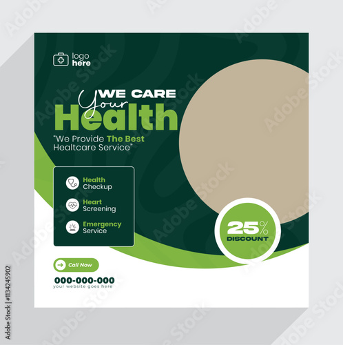 Cannabis hemp product CBD oil social media Post template design
