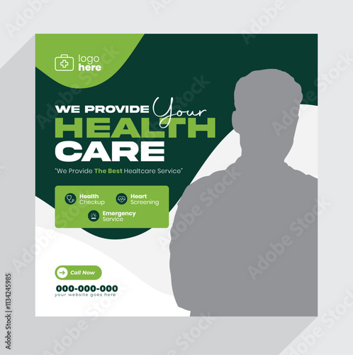 Cannabis hemp product CBD oil social media Post template design
