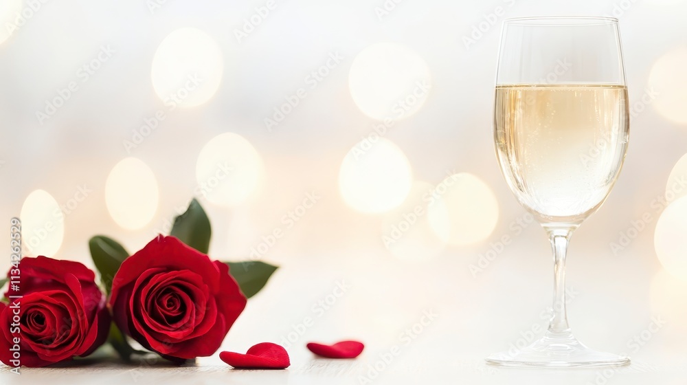 Romantic Valentine s Day Champagne Roses Love Romantic Valentine s Day Champagne Roses Love