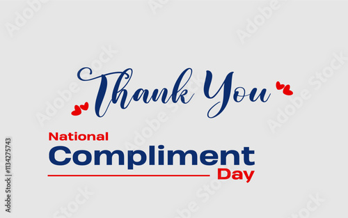 National Compliment Day holiday concept