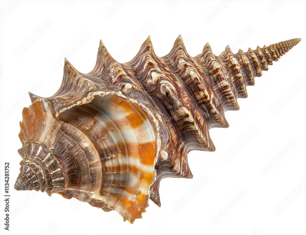Sea shell isolated on white background Sea shell isolated on white background