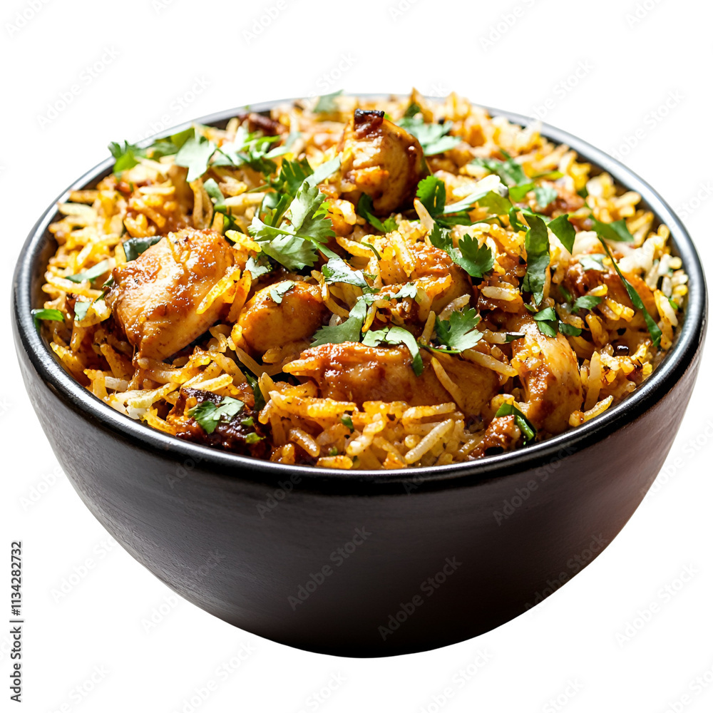 Chicken Biryani, Aromatic Indian Rice Dish Chicken Biryani, Aromatic Indian Rice Dish
