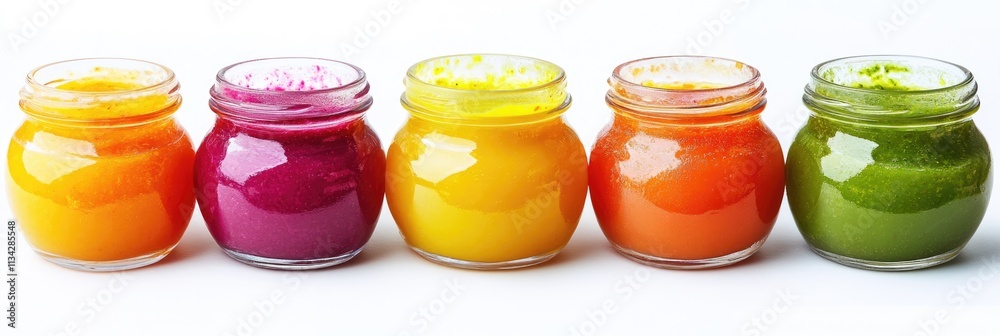 Vibrant Purees for Little Ones. Nutritious Baby Food in Jars for Healthy Growth Vibrant Purees for Little Ones. Nutritious Baby Food in Jars for Healthy Growth
