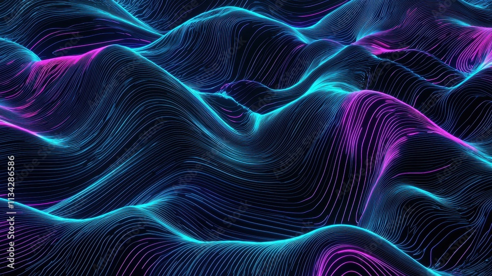 A digital futuristic background featuring intricate glowing circuit patterns in shades of neon blue, teal, and magenta, weaving seamlessly across a matte black surface. The design mimics the A digital futuristic background featuring intricate glowing circuit patterns in shades of neon blue, teal, and magenta, weaving seamlessly across a matte black surface. The design mimics the