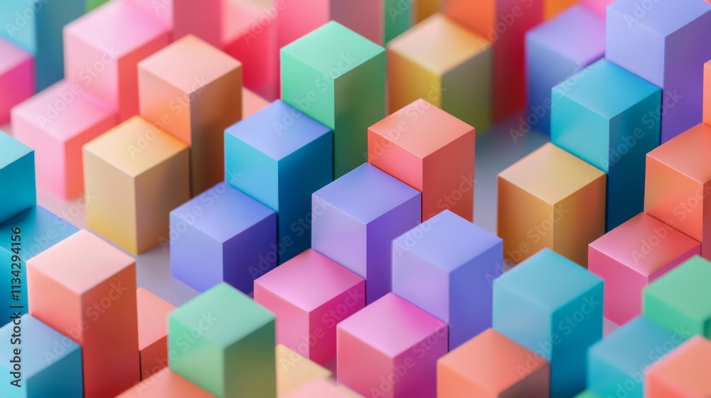 Colorful Abstract Geometric Shapes Colorful Abstract Geometric Shapes