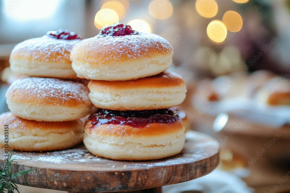 SFENJ - Moroccan Doughnuts .Traditional fresh baked. Beautiful simple AI generated image SFENJ - Moroccan Doughnuts .Traditional fresh baked. Beautiful simple AI generated image