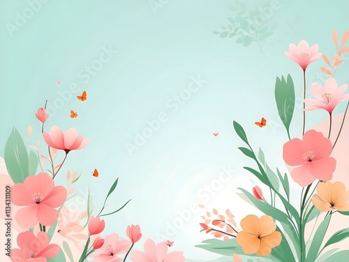 elegant spring background