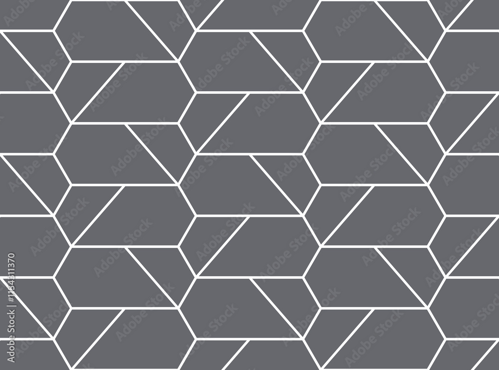 Abstract geometric seamless pattern. Gray and white. Modern stylish texture repeating vector background. Abstract geometric seamless pattern. Gray and white. Modern stylish texture repeating vector background.