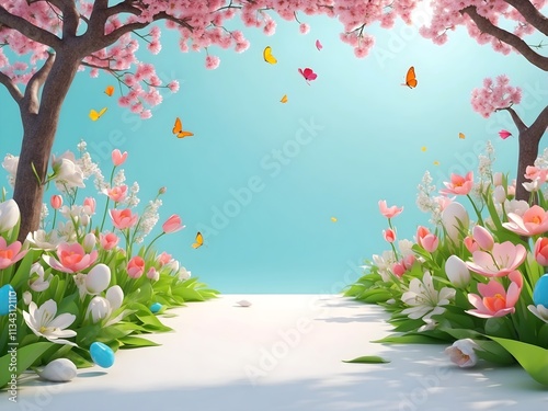 elegant spring background