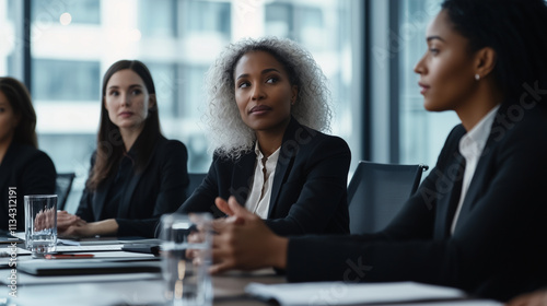 Team Collaboration in a Modern Conference Room