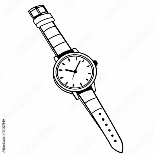 watch  ,White Background