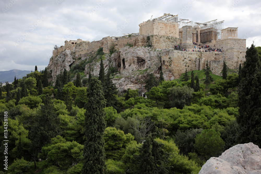 Acropolis - Filopappou Hills - Athens - Greece Acropolis - Filopappou Hills - Athens - Greece