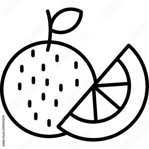 Grapefruit Icon