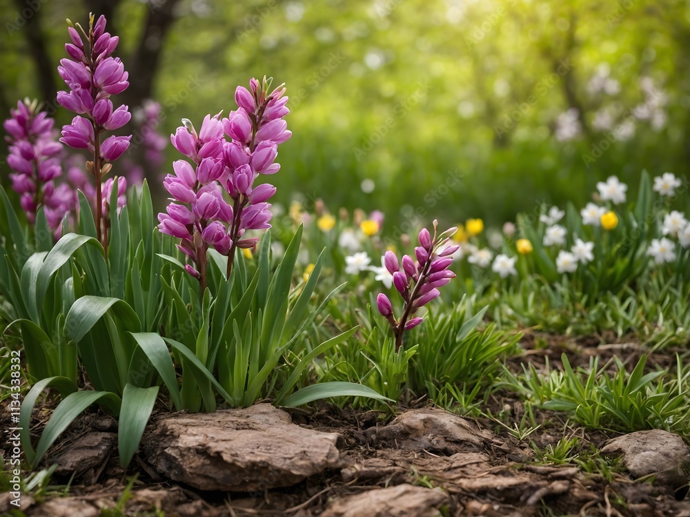 Obraz premium spring background