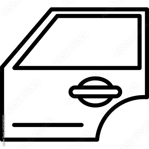 Car Door Icon