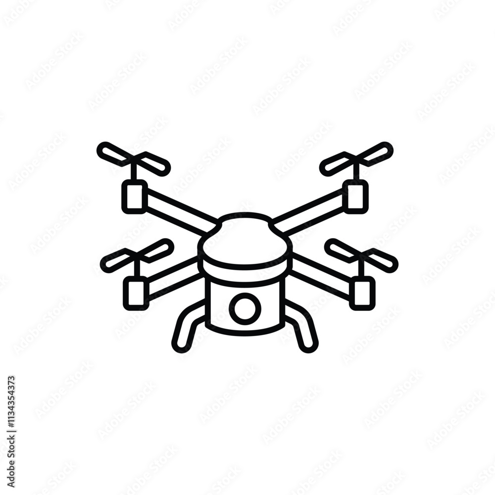 Drone vector icon