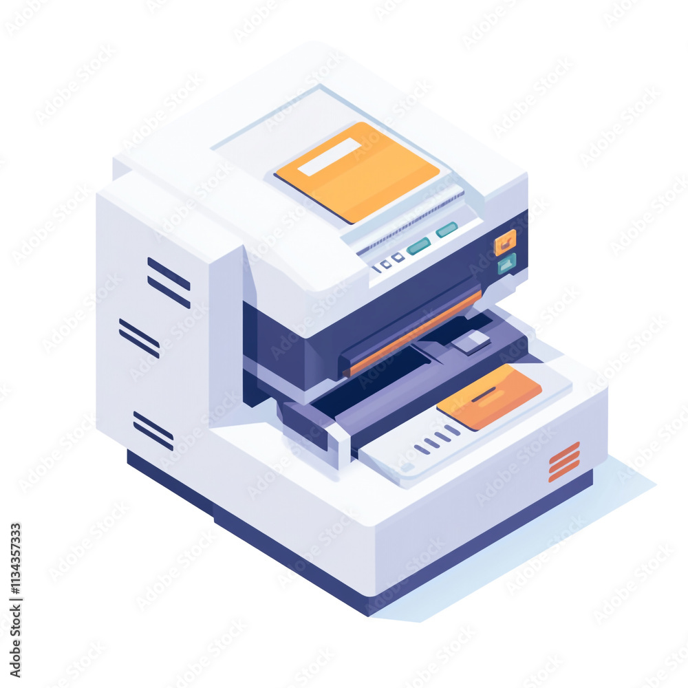 High-Tech Office Scanner: Efficient Document Management High-Tech Office Scanner: Efficient Document Management