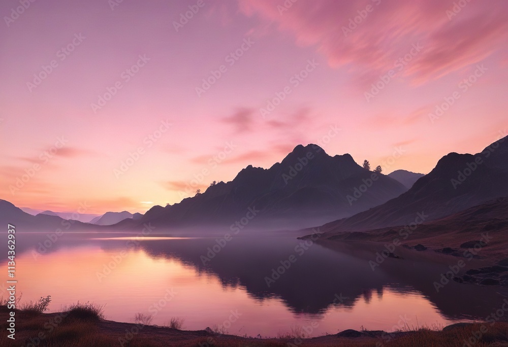 Soft gradient sky with gentle orange to pink hues, pastel transition, atmospheric perspective, soft focus Soft gradient sky with gentle orange to pink hues, pastel transition, atmospheric perspective, soft focus