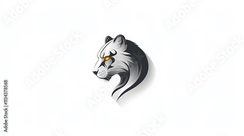 Sleek Panther Mascot Vector Emblem Design