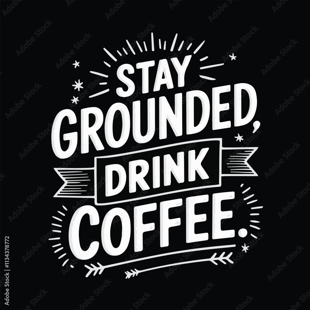 Obraz premium Coffee shirt designs | motivational typography t shirt design