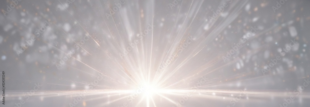 custom made wallpaper toronto digitalLight rays dancing through a white background with subtle sparkles, radiant light, ethereal glow