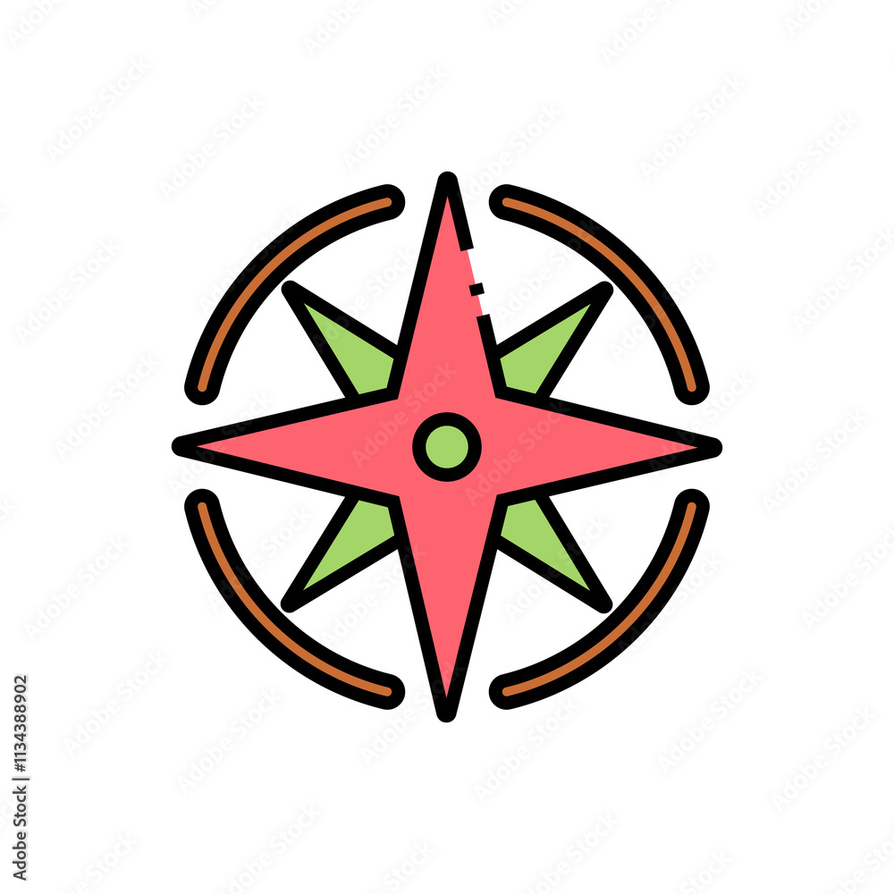 wind rose icon, , suitable for designs related to astrology, cardinal directions, compapass etc. Isolated white background editable, eps 10 wind rose icon, , suitable for designs related to astrology, cardinal directions, compapass etc. Isolated white background editable, eps 10