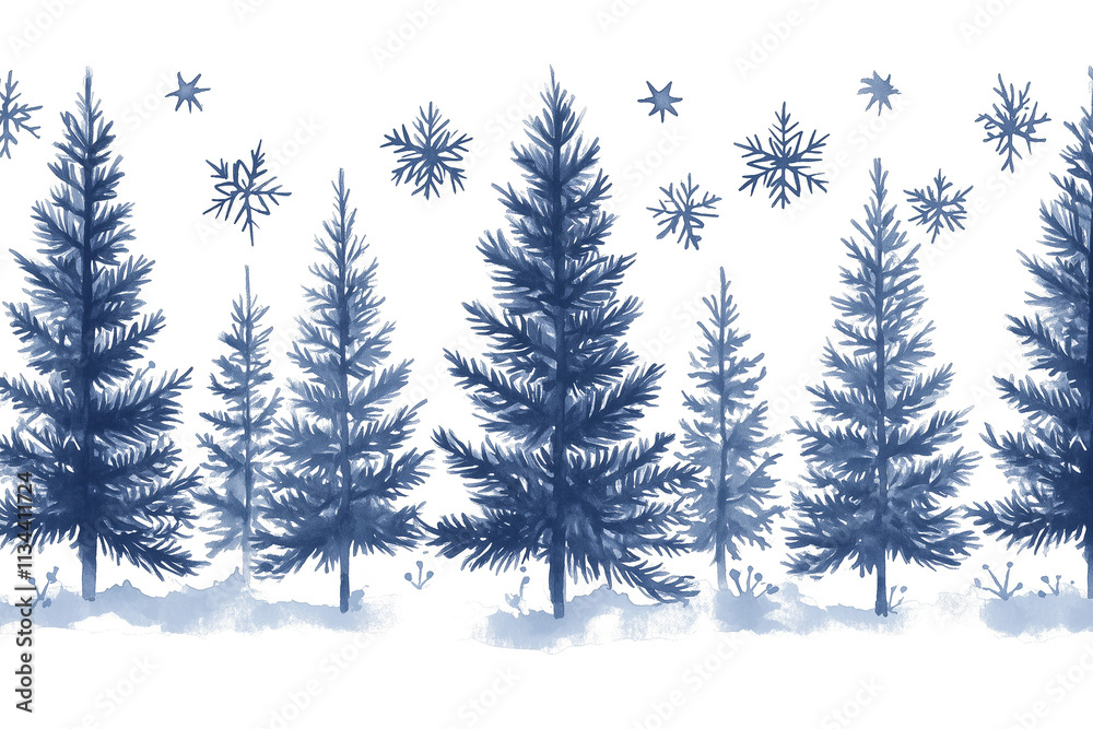 Fototapeta premium Christmas tree PNG