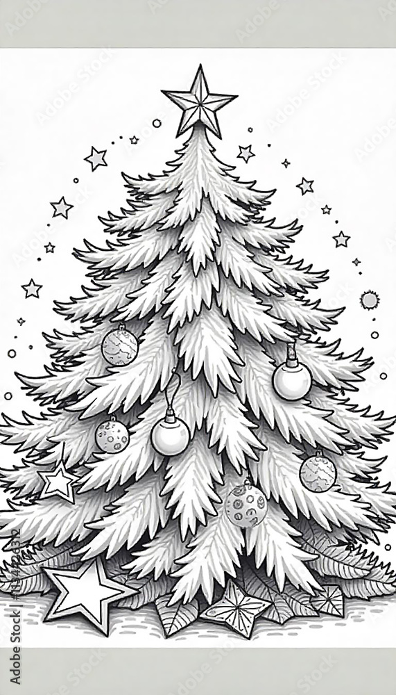 custom made wallpaper toronto digitalchristmas tree with snowflakes
