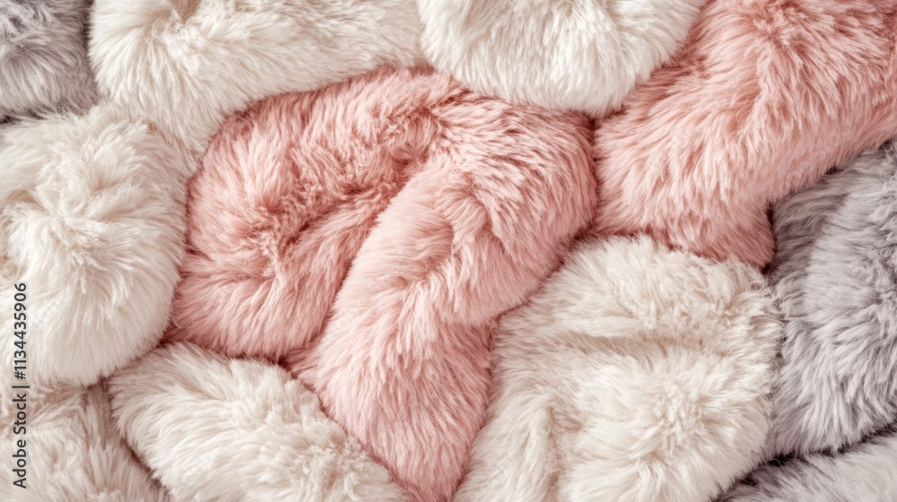 Teddy fur swatch seamless pattern for fabric or design use. Teddy fur swatch seamless pattern for fabric or design use.