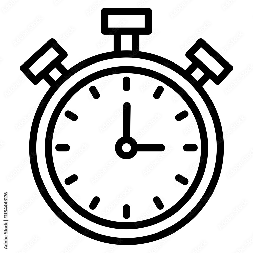 Stopwatch Icon Element For Design Stopwatch Icon Element For Design