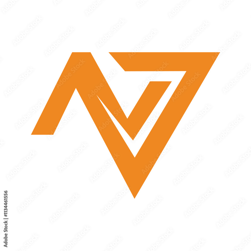 Simple and Minimalist AV Logo Design - Black Fill Vector on White Background Simple and Minimalist AV Logo Design - Black Fill Vector on White Background