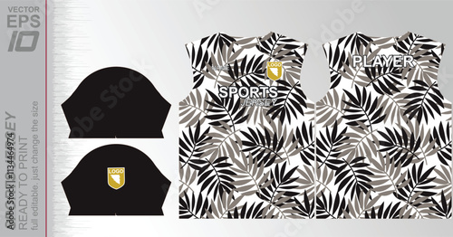 Modern ready-to-print jersey design with dynamic lines and vibrant colors. Perfect for football, basketball, cycling, or sportswear. High-quality, customizable vector file for instant printing.