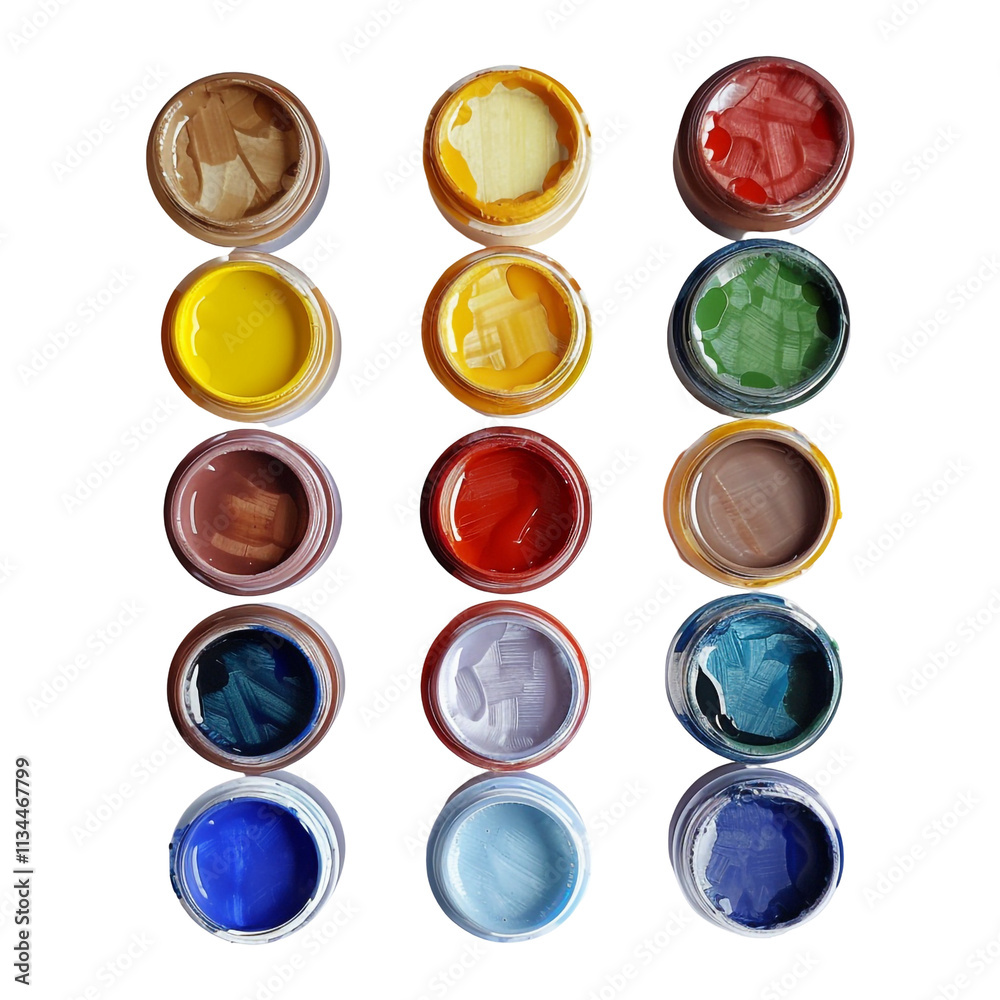 Vibrant Hues: A Collection of Acrylic Paints Vibrant Hues: A Collection of Acrylic Paints