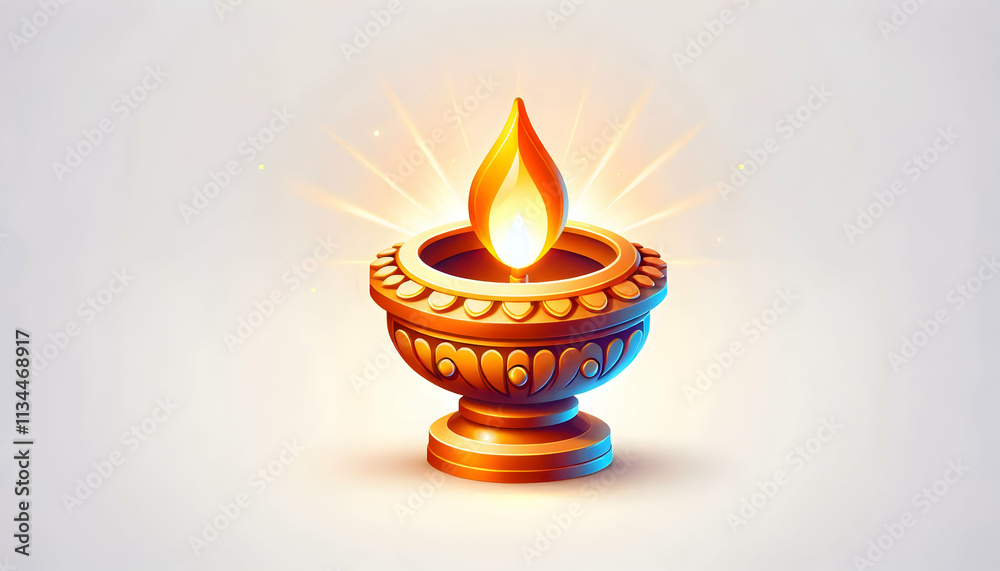 3D Pongal Lamp Vector concept as Clean vector of traditional Pongal lamps (kuthu vilakku) glowing warmly symbolizing light and prosperity ideal for infographic icons and symbols. as 3D Icon isolated w 3D Pongal Lamp Vector concept as Clean vector of traditional Pongal lamps (kuthu vilakku) glowing warmly symbolizing light and prosperity ideal for infographic icons and symbols. as 3D Icon isolated w