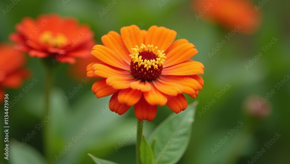 beautiful orange zinnias bloom gardens everywhere stock video beautiful orange zinnias bloom gardens everywhere stock video