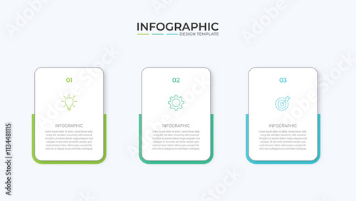 Vector Infographic label design template with icons and 3 options or steps. Can be used for process diagram, presentations, workflow layout, banner, flow chart, info graph