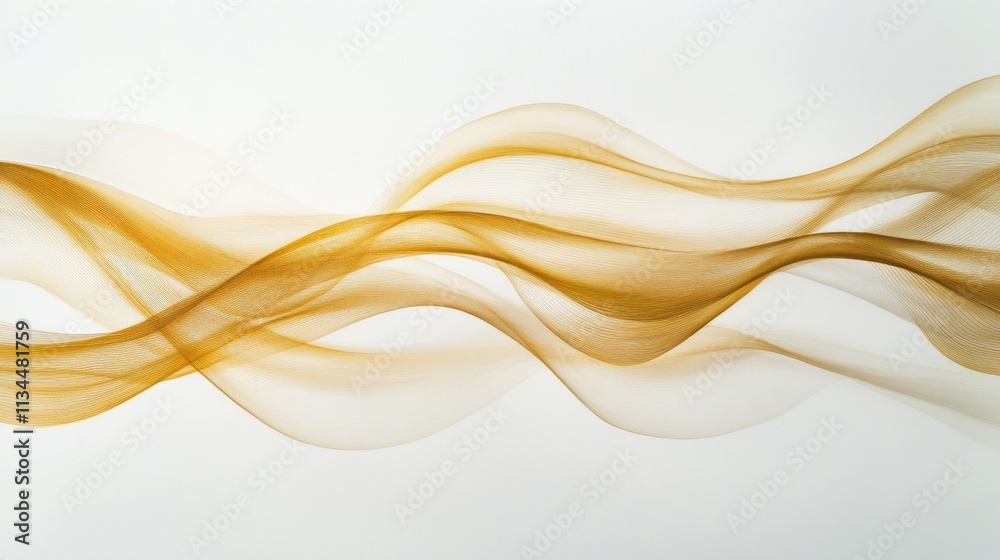 Flowing golden waves in abstract art modern studio digital artwork minimalist design aesthetic viewpoint serenity concept Flowing golden waves in abstract art modern studio digital artwork minimalist design aesthetic viewpoint serenity concept