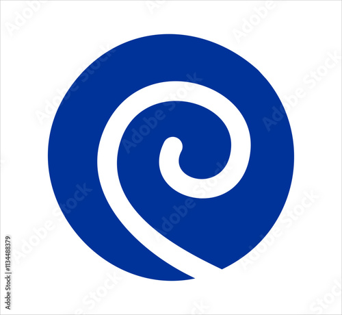 Spiral uzumaki japanese clan symbol