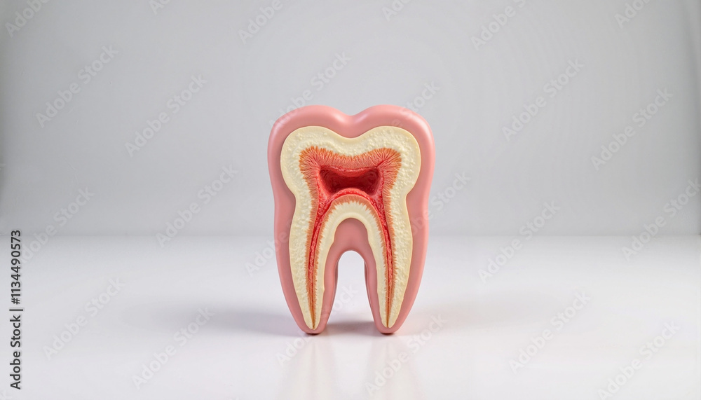 Tooth Representation Tooth cross-section model representation for dental education and ...