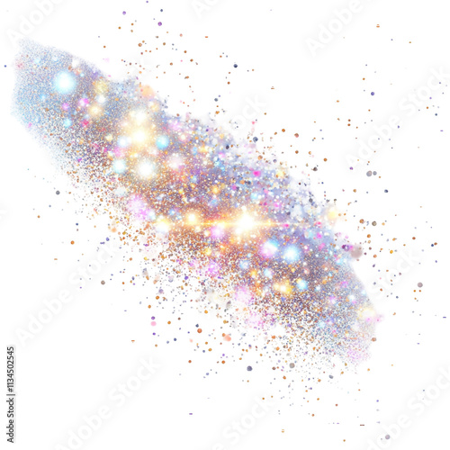 Cosmic Sparkle: A Celestial Tapestry of Stars and Nebulae