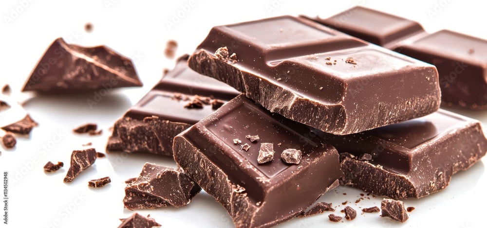 Piece of chocolate with a bite taken out of it Piece of chocolate with a bite taken out of it