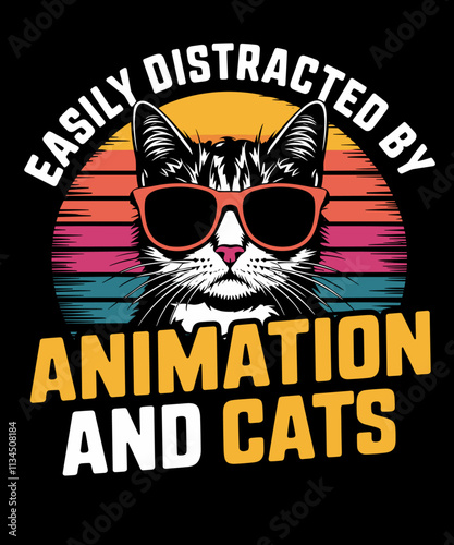 Easily distracted by animation and cat