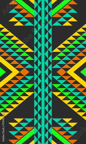 A reimagined Native pattern that combines ancestral motifs with modern simplicity, creating a design that speaks to both tradition and contemporary style. Ideal for a unique yet timeless touch.