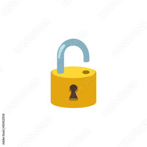 Unlocked Padlock
