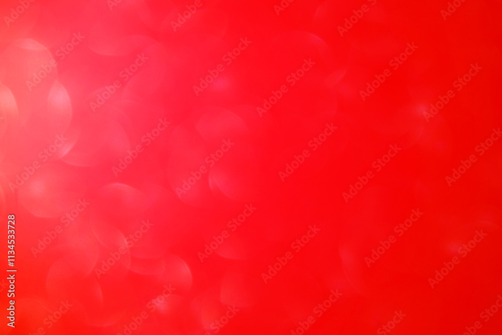 Fototapeta premium Red abstract defocused lights texture or background