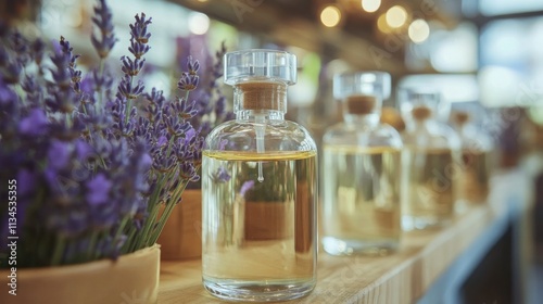 French perfumeries crafting niche fragrances with lavender and cedarwood notes