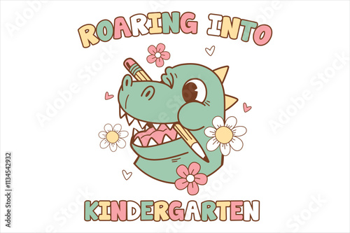 Teacher T shirt Design, Retro Teacher Flower Sublimation