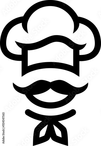 Chef logo, symbol.